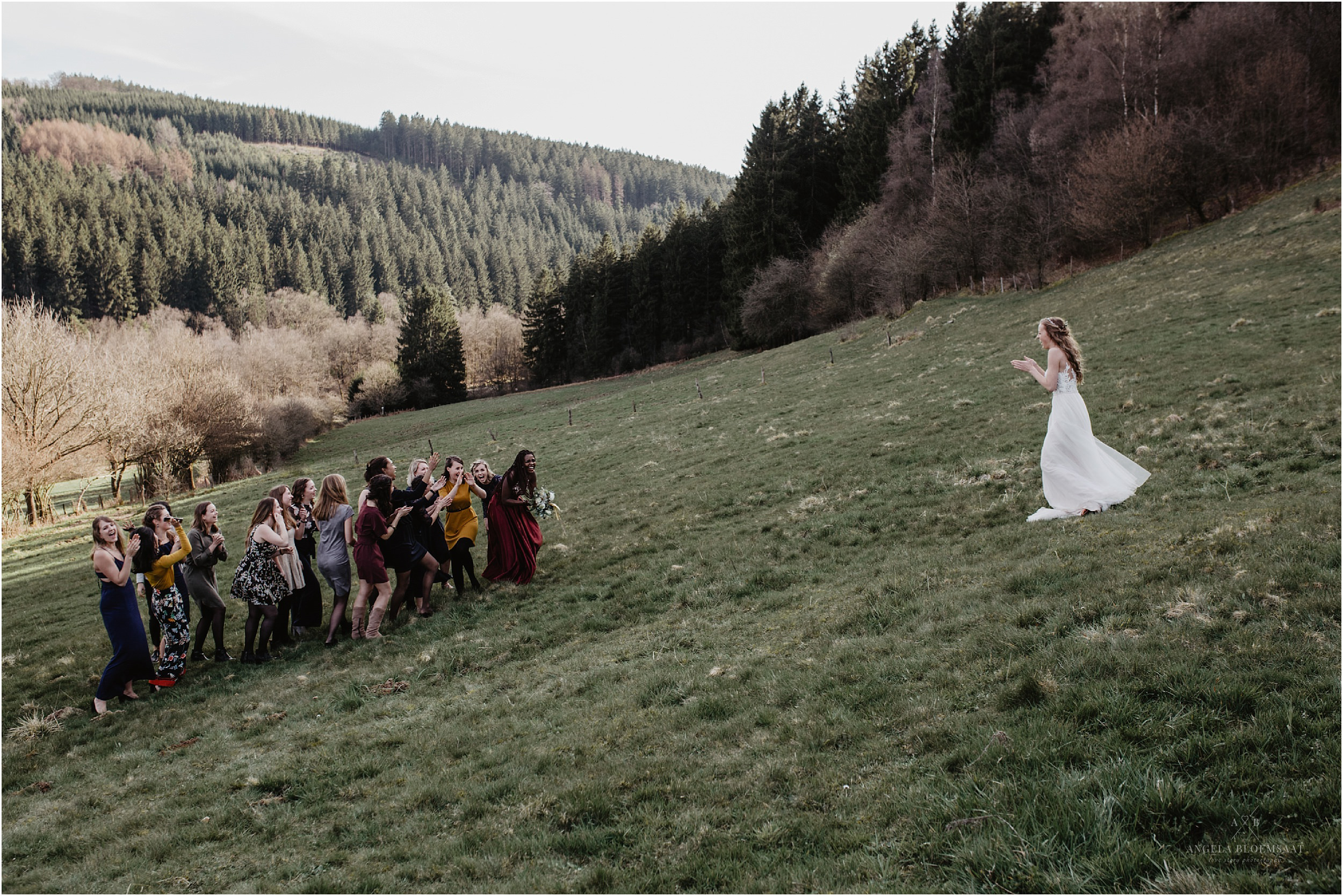 Destination wedding belgium ardennen - Ardennes - Angela Bloemsaat Love Story Photography
