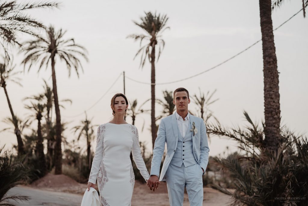 Wedding elopement Morocco Marrakech dessert destination photographer angela Bloemsaat