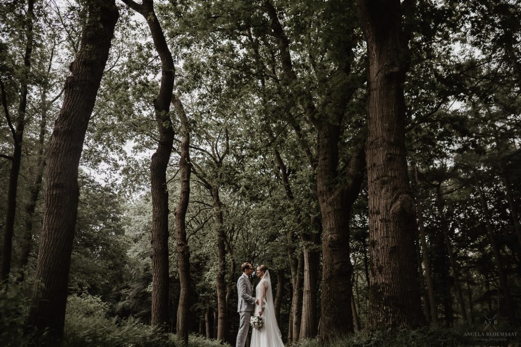 Forest wedding photographer Netherlands