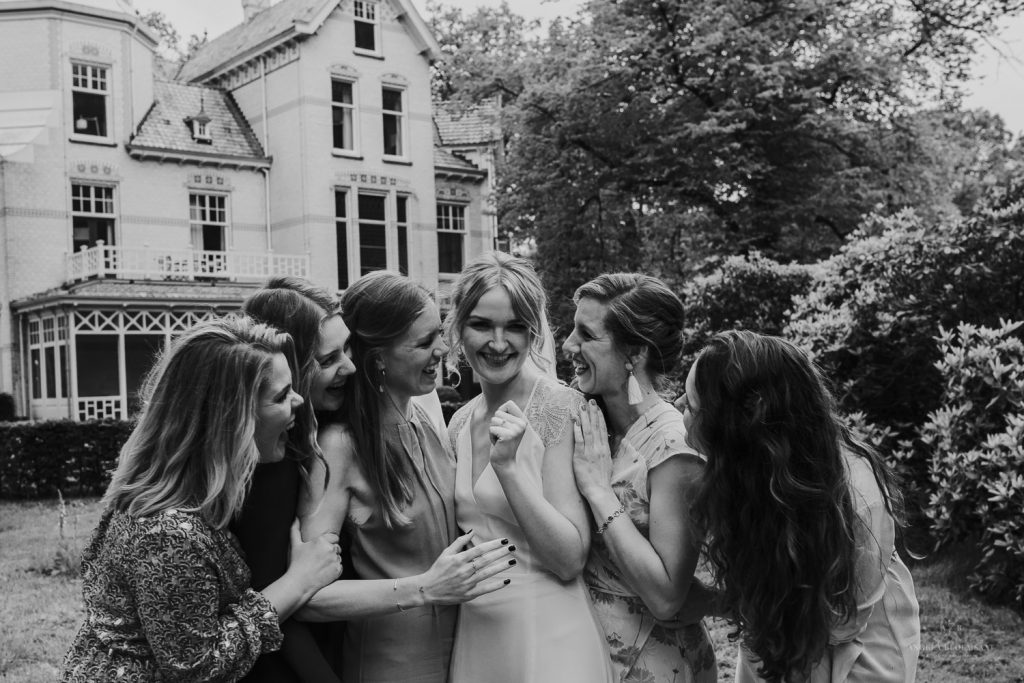 bridesmaids wedding photographer Netherlands
